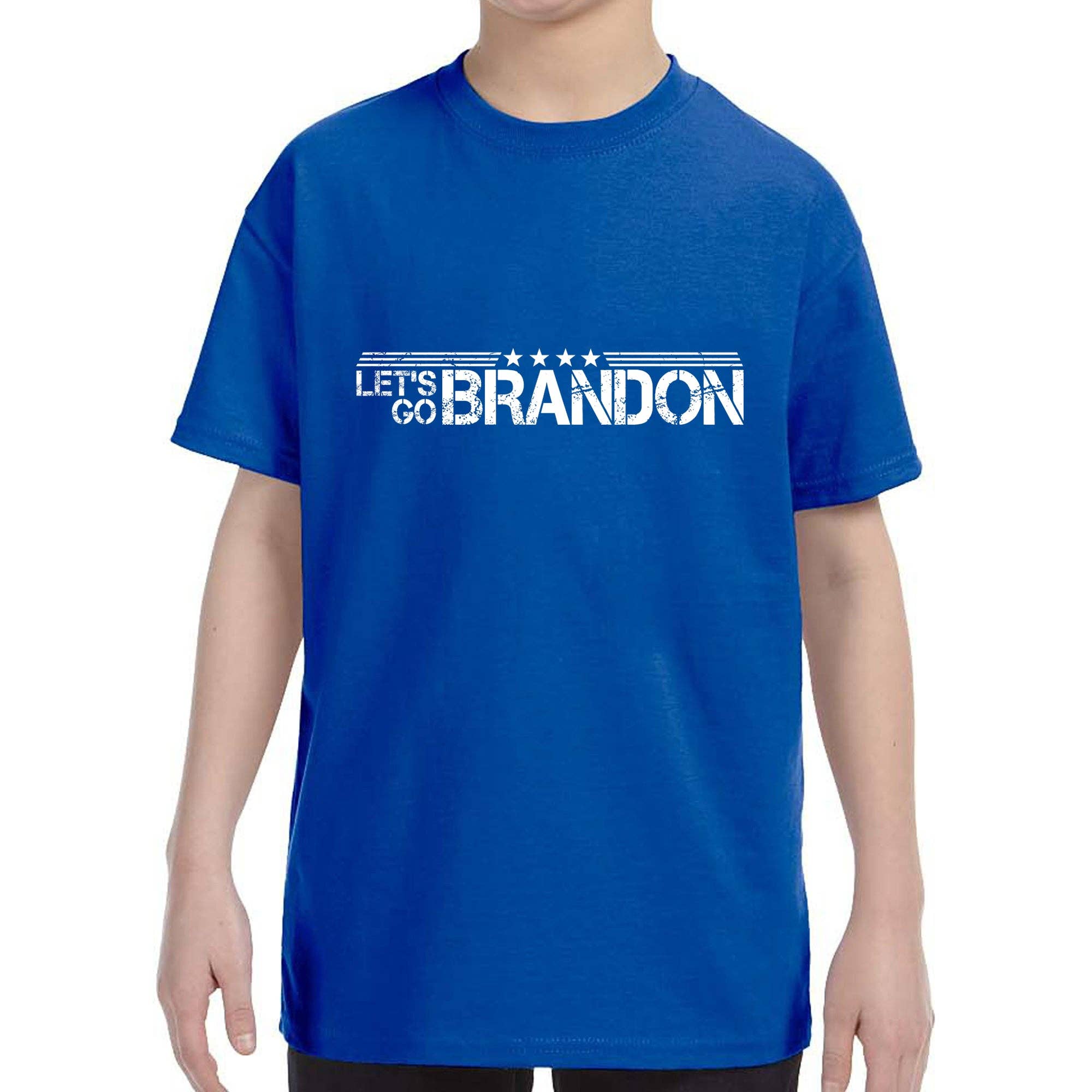 Ferocitees - Vente T-shirt sérigraphié – enfant - T-shirt Let's Go Brandon pour enfant8