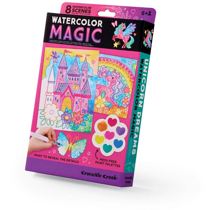 Magic Watercolor - Unicorn Dreams for wholesale by Crocodile Creek Inc.