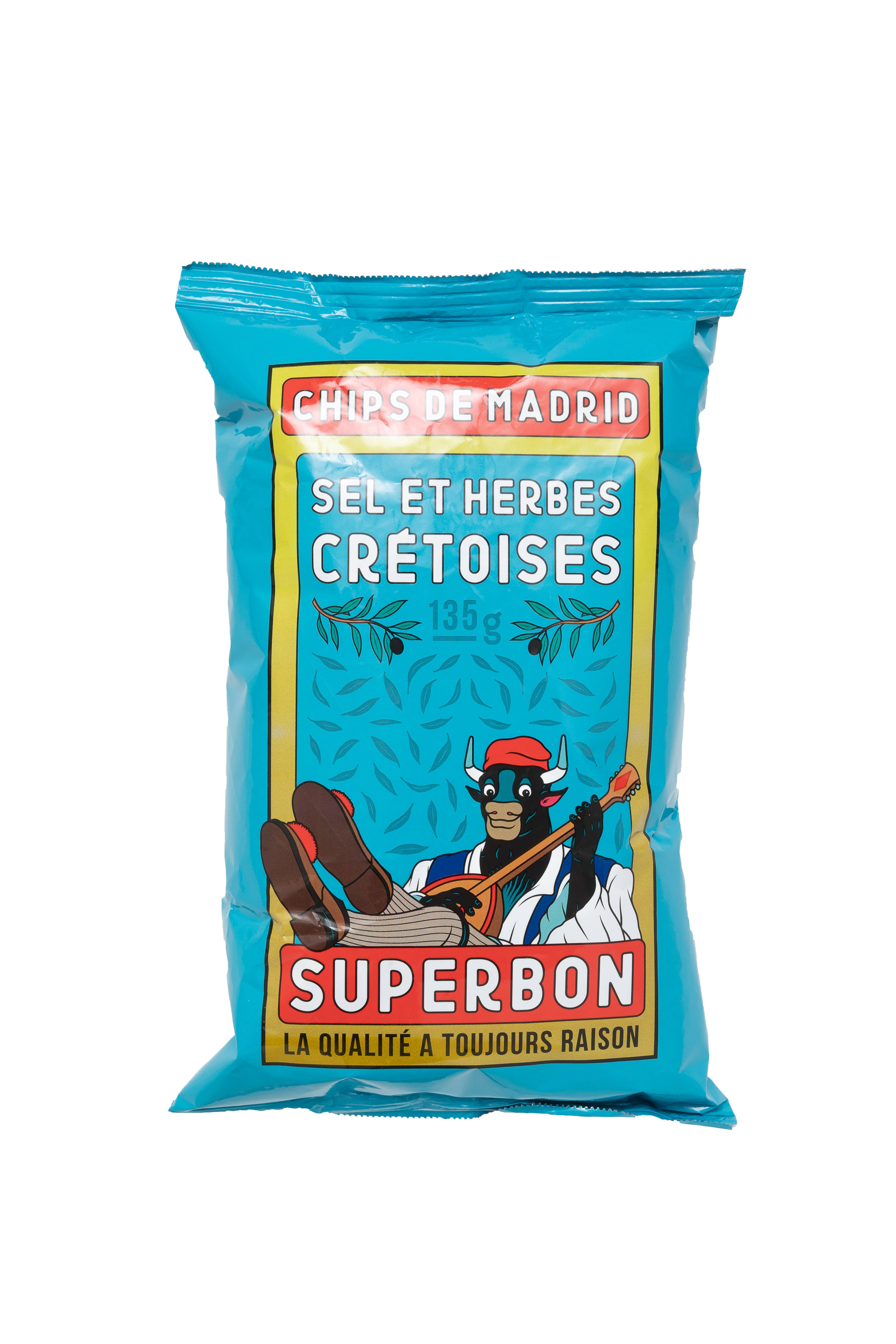 Superstories - Wholesale Chips - Cretan Herb Crisps 135g - Superbon3