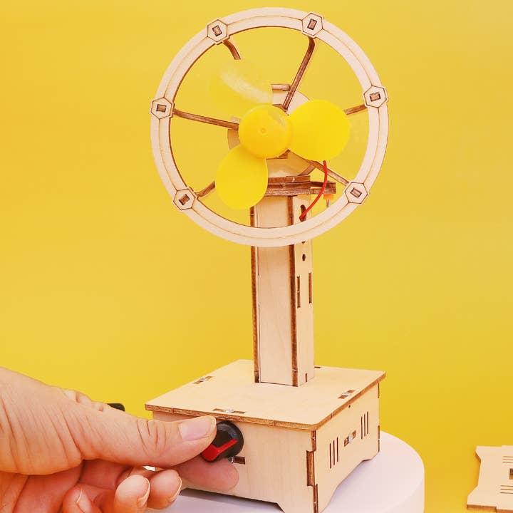 Alicorn Inc. - Wholesale DIY Craft Kit - Kids - Variable Speed Oscillating Fan DIY Kit, STEM Toy, Craft Kit