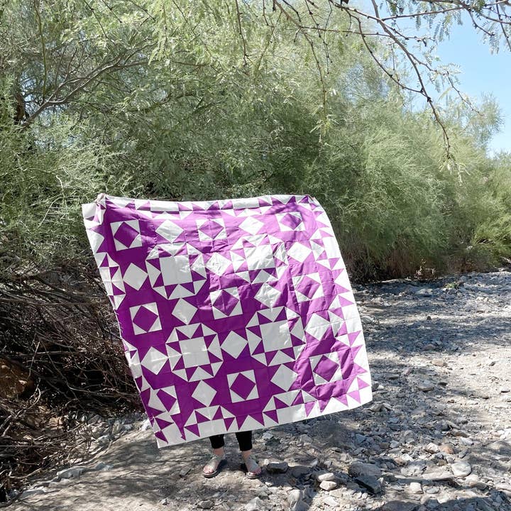 Nollie Bean - Wholesale Craft Sewing Kit - Avalon Quilt Pattern (Printed)5