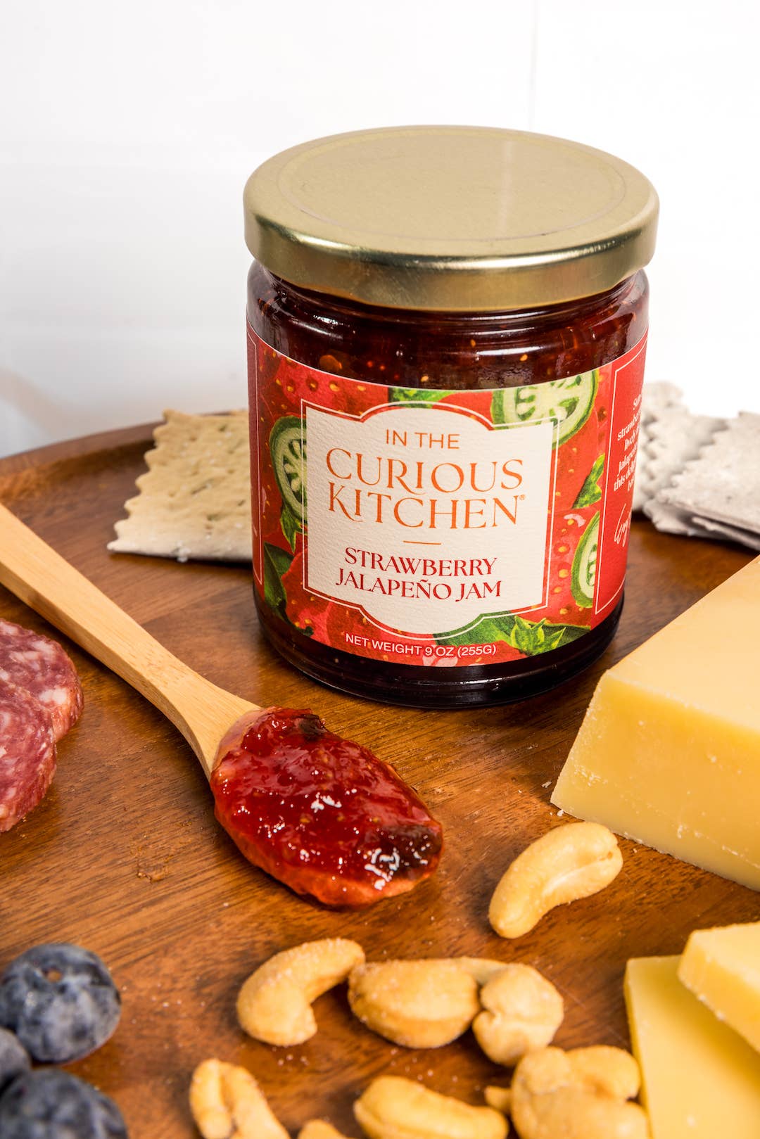 In the Curious Kitchen - Wholesale Jam/Jelly - Strawberry Jalapeño Jam | 9 oz. 7