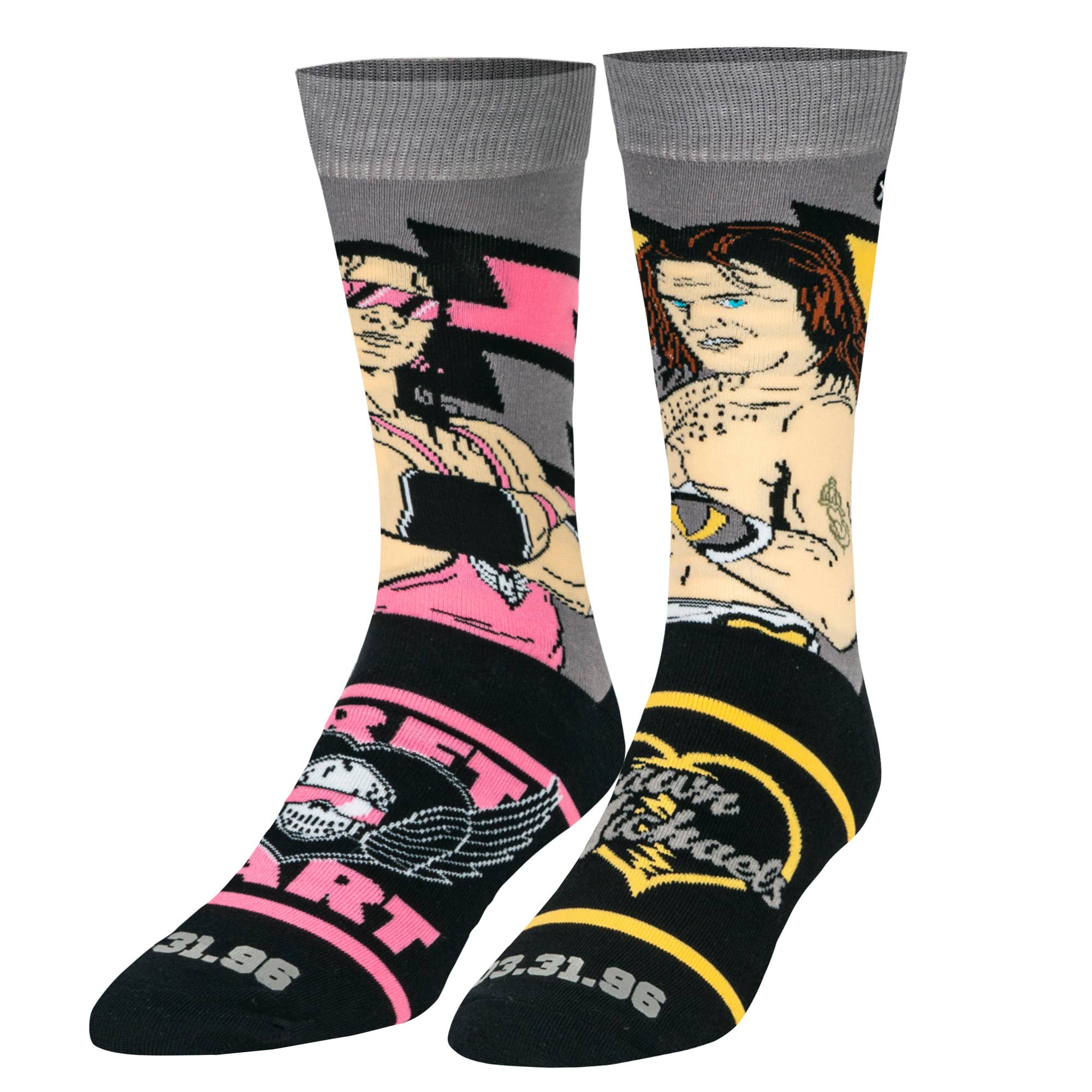 Odd Sox - Wholesale Socks - Unisex - Bret Hart Vs Shawn Michaels2