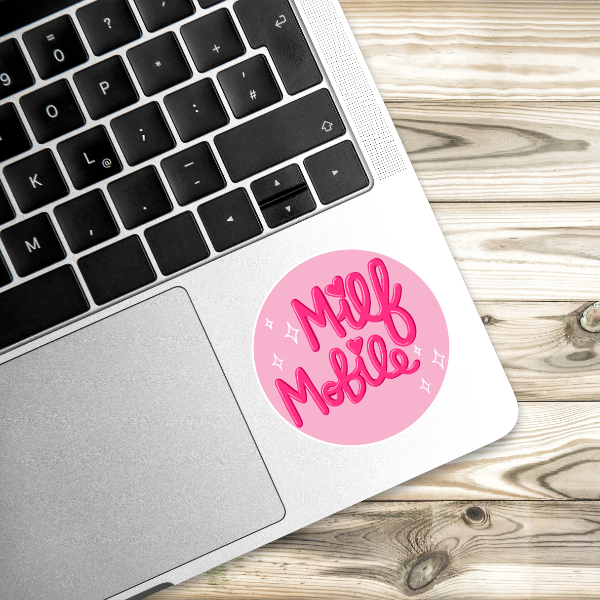 Atomic Cactus Stickers - Wholesale Sticker - MILF Mobile Sticker | Barbie-Pink Vinyl Sticker | Feminist Humor Sticker | Funny Sticker | Sassy Aesthetic Decal1