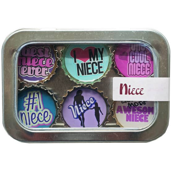Niece Magnets for wholesale by Kate's Magnets