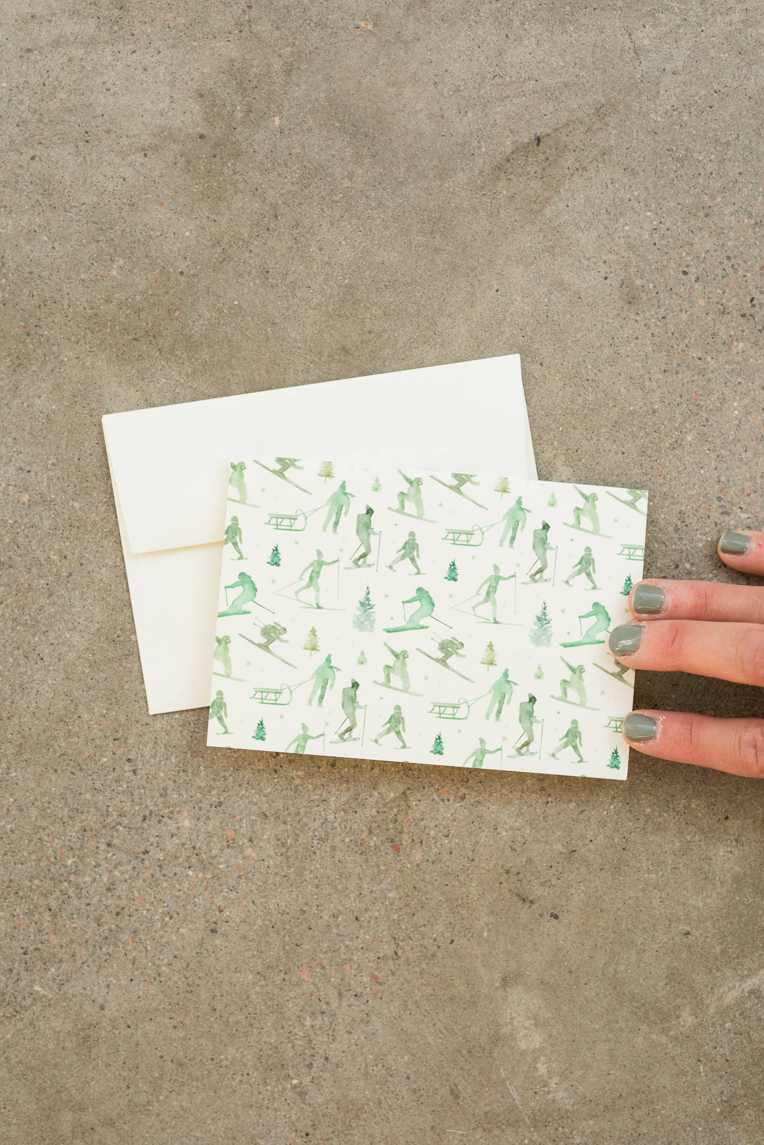 Lana's Shop – Großhandel Saisongrußkarte – Grußkarte für den Winterurlaub1