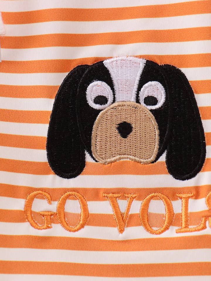 Aspen Rain Boutique - Wholesale Swim Shorts - Kids - Tennessee Go vols embroidery stripe trunks2