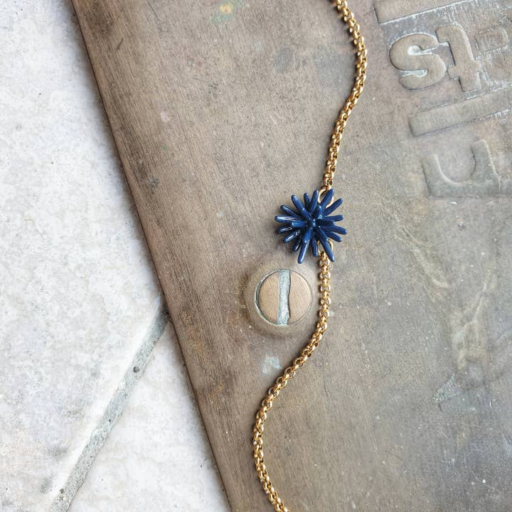 Zacarias – Bracelet en acier inoxydable doré pour la vente par matins parisiens