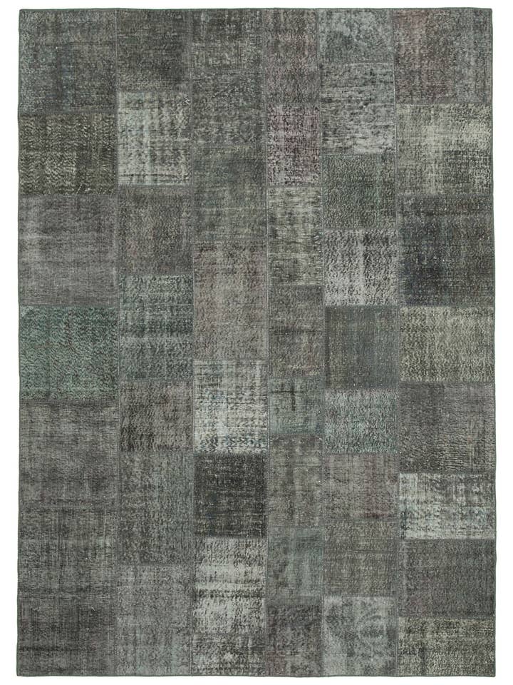 Tapis Patchwork Gris 8x11- 34781 pour la vente par RUG N CARPET