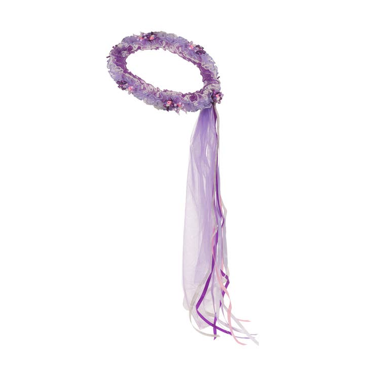 DREAMY DRESS-UPS® - Wholesale Costume – Child - Flower Crown with Veil1