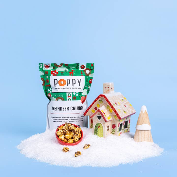 Poppy Hand-Crafted Popcorn - Wholesale Popcorn - Reindeer Crunch Popcorn