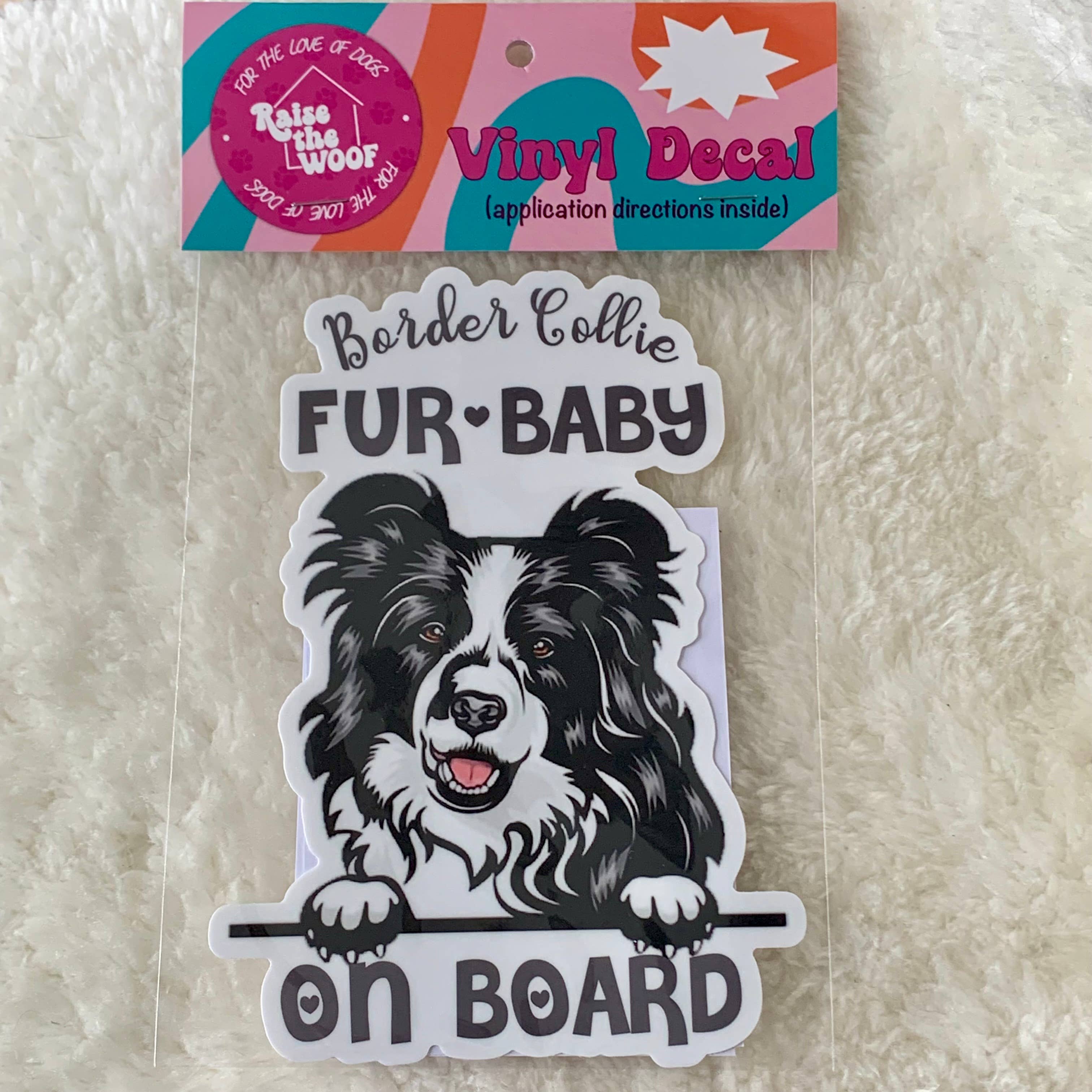 Raise the WOOF - Wholesale Sticker - Dog Breed Bumper Stickers5