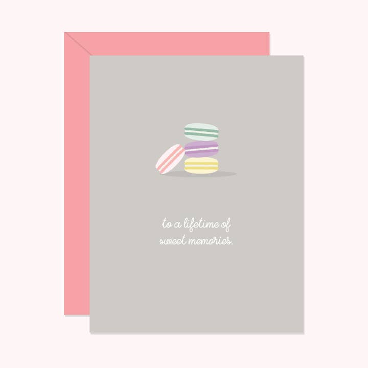 A Lifetime of Sweet Memories | Tarjeta de felicitación para venta al por mayor de Paper Hearts™