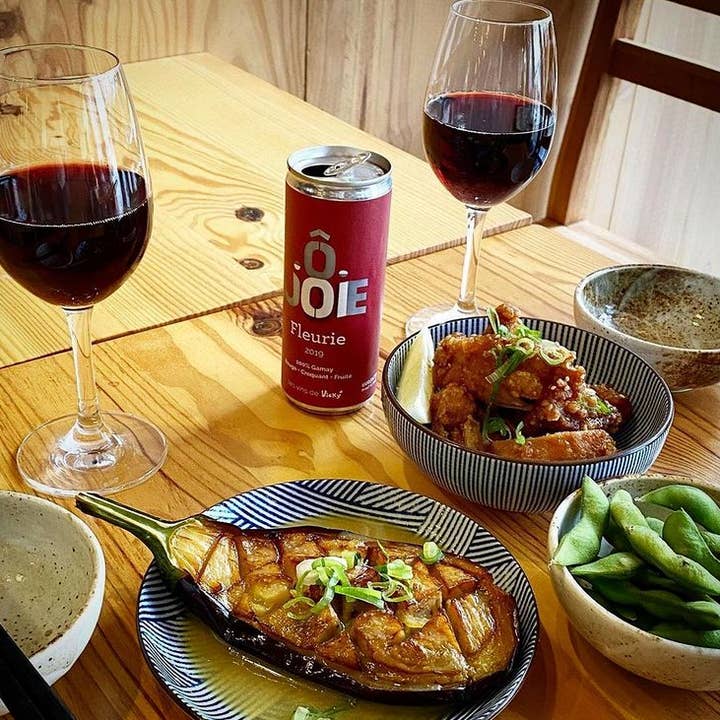 Miss Vicky Wine – wholesale Red wine – O JOY the can of red wine (AOC Fleurie)