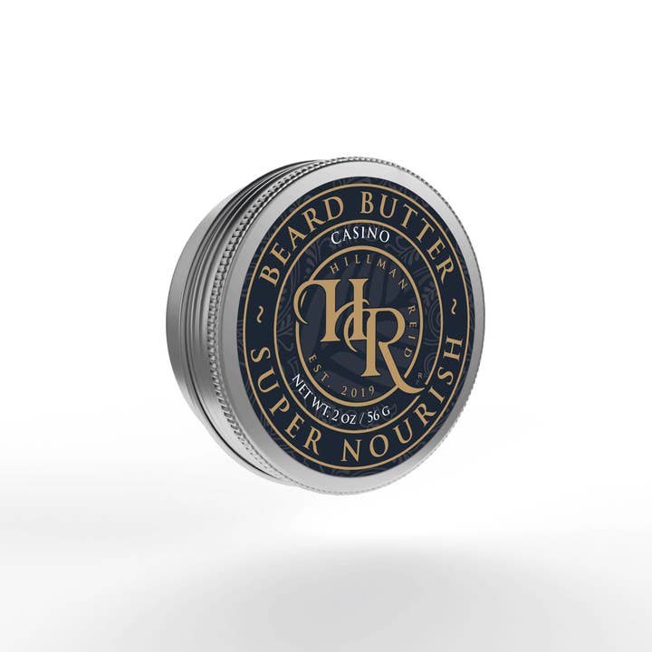 Collection de beurre à barbe à la cire d'abeille pour la vente par Hillman Reid