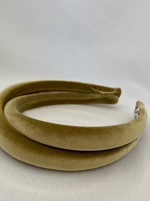 OLIVE HEADBAND for wholesale by CAPELLINA