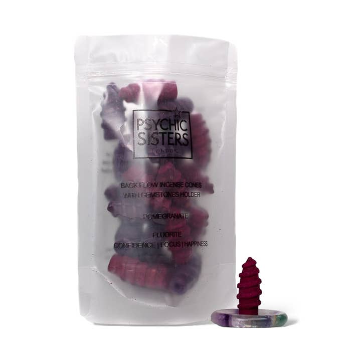 Fluorite Back-Flow Set for wholesale by Psychic Sisters