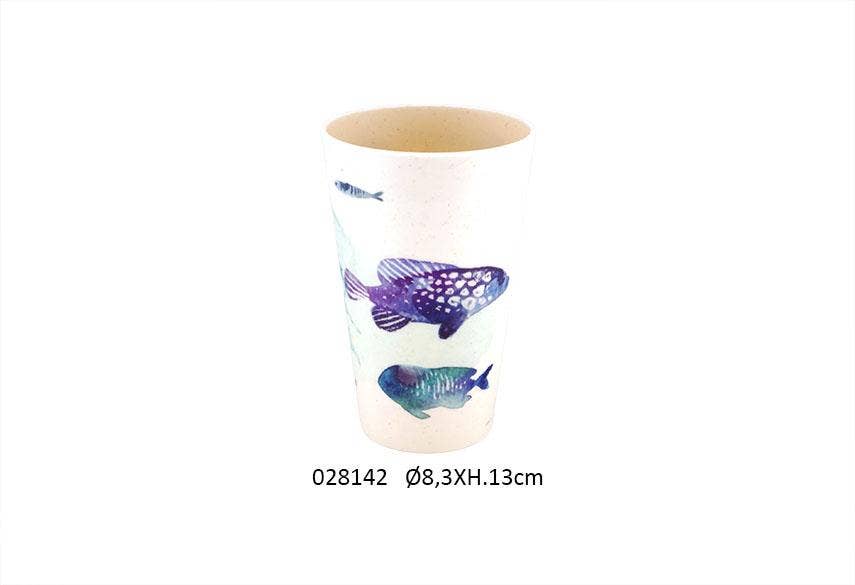 Faye - Wholesale Drinking Glass/Cup - 'Wavy' Glass Ø8.3 X H.13 cm0