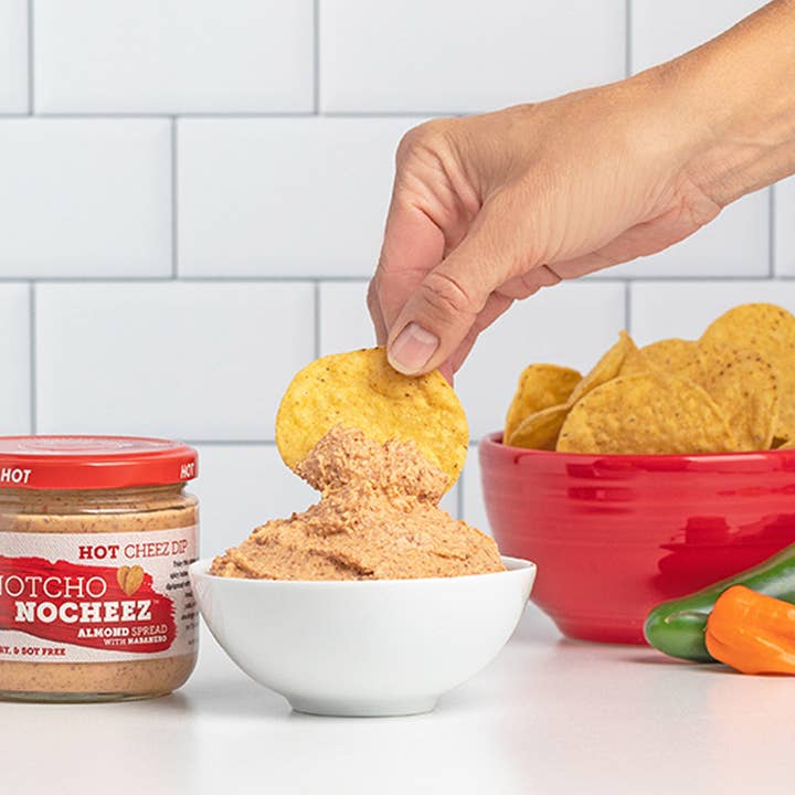 Notcho Nocheez - Wholesale Dip - Hot Notcho Nocheezâ„¢ Plant Based Almond Cheese Dip