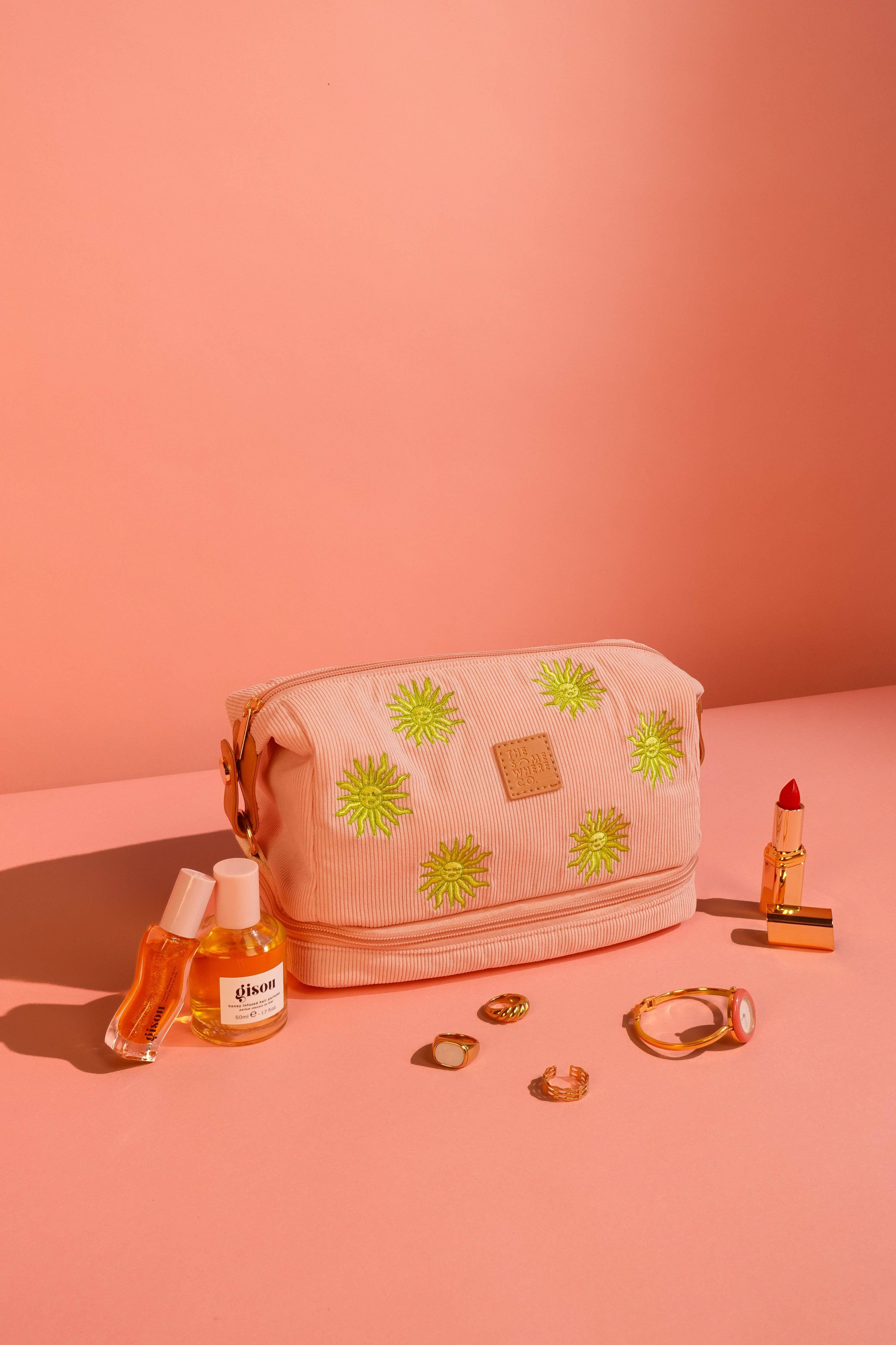 The Somewhere Co. - Vente Trousses de maquillage/cosmétique - Trousse de maquillage Soleil (EN STOCK)1