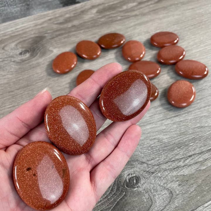 Keystone Crystals - Wholesale Spiritual Stone/Crystal - Gemstone Palm Stones 45mm – Bulk Crystal Supplies9