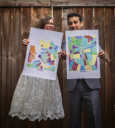 Juanita's Adventures - Wholesale Art Print - Juanitas Bloomington Map Print9