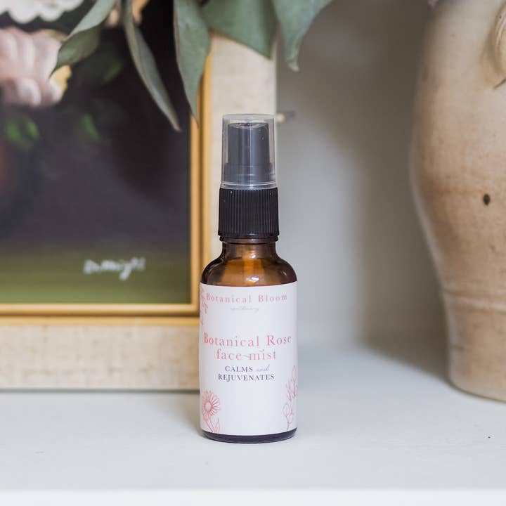 Botanical Bloom Apothecary – wholesale Face & body mist/water – Botanical Rose Face Mist; Travel Size3