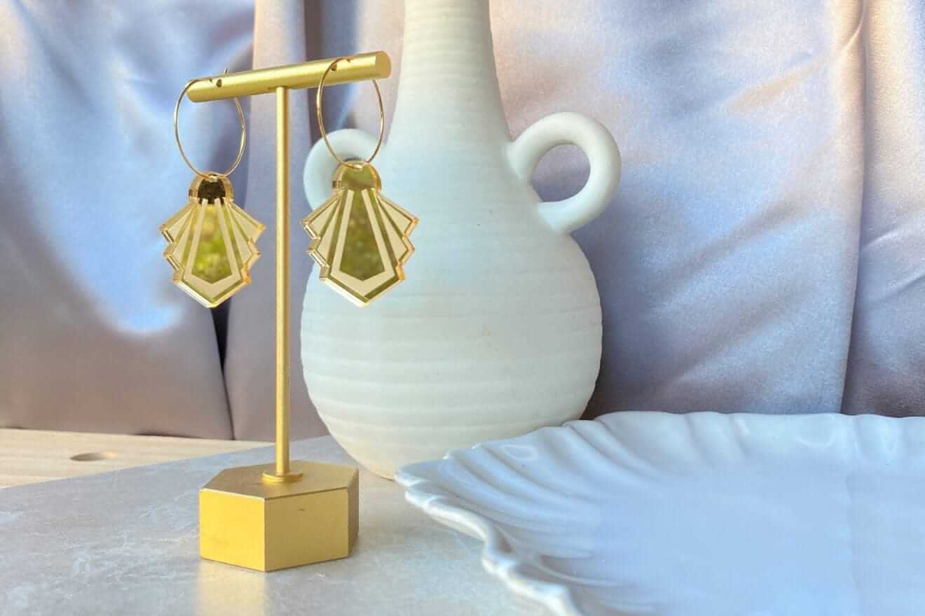 Little Geraldine - Wholesale Hoop Earrings - Tiffany Hoops0