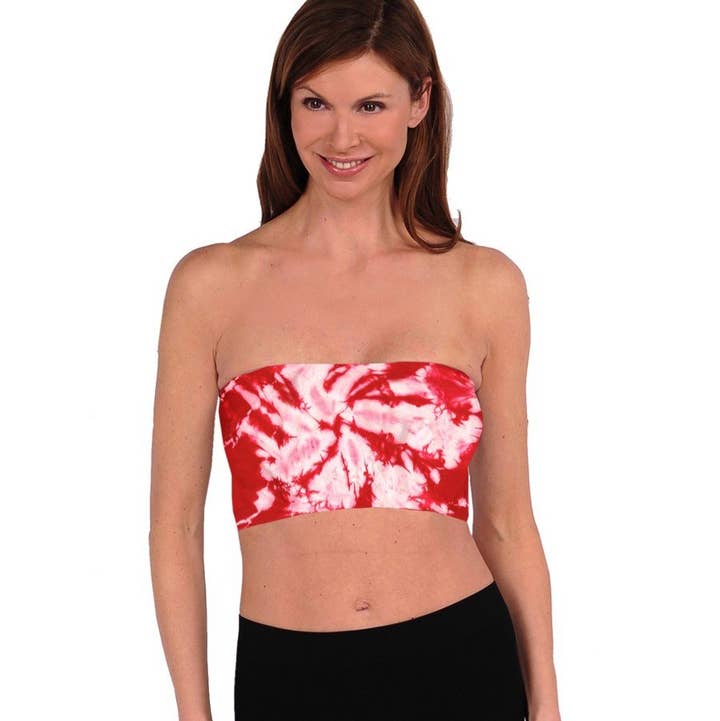 TINA Stephens Italy/Tees By Tina - Wholesale Bustier - Women's - Tie Dye Bandeau (49B)2