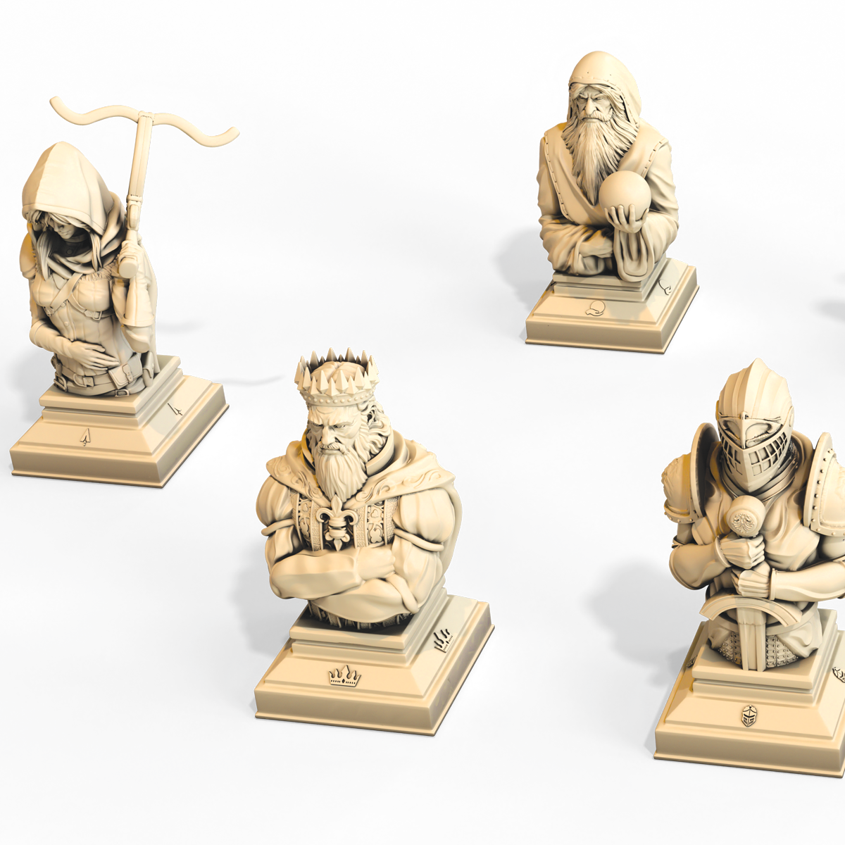 Smirk and Dagger - Wholesale Board Game - Enthrone - A Timeless Game of Cunning and Deduction for 21