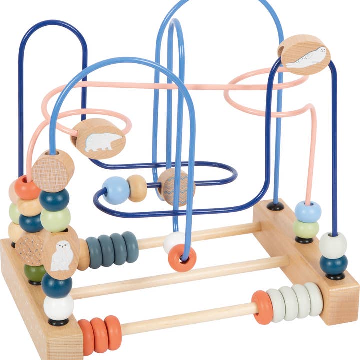 small foot – Großhandel Holzspielzeug – Kinder – Motorikschleife „Arctic“ | Motorikspielzeug | Holz