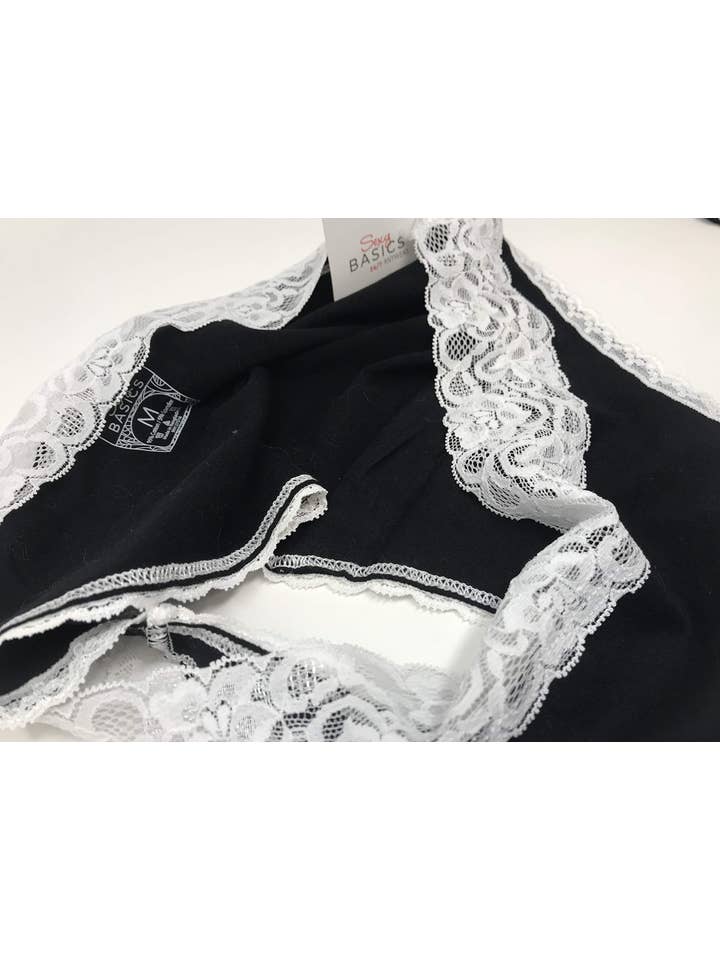 I-Wear Brands – wholesale Underwear – Women's – 12 Pack Women's Lace Trim Cotton-Spandex Bikini Panties6