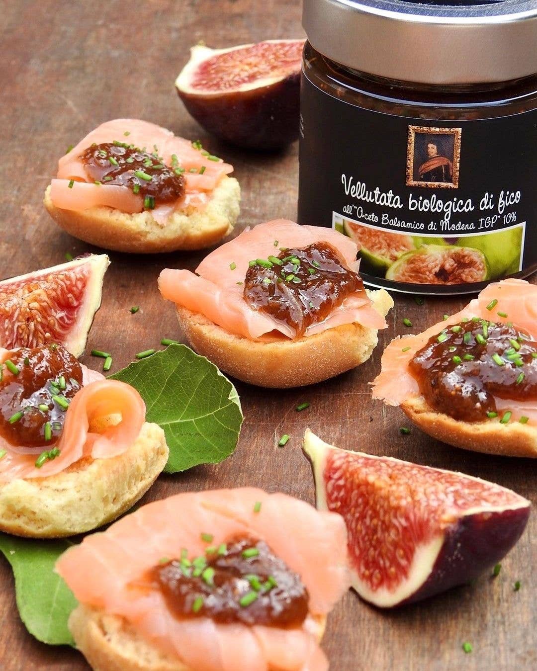 Aceto Balsamico Del Duca – wholesale Vinäger – Ekologisk fikon och balsamvinäger grädde från Modena IGP 140 g2