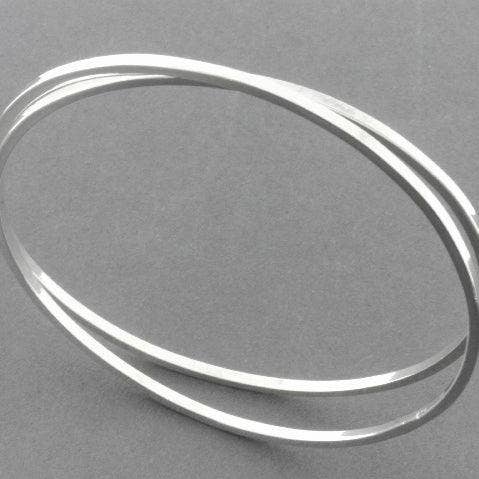 Silver Eternity armring - kvadratisk profil för wholesale av Makers & Providers