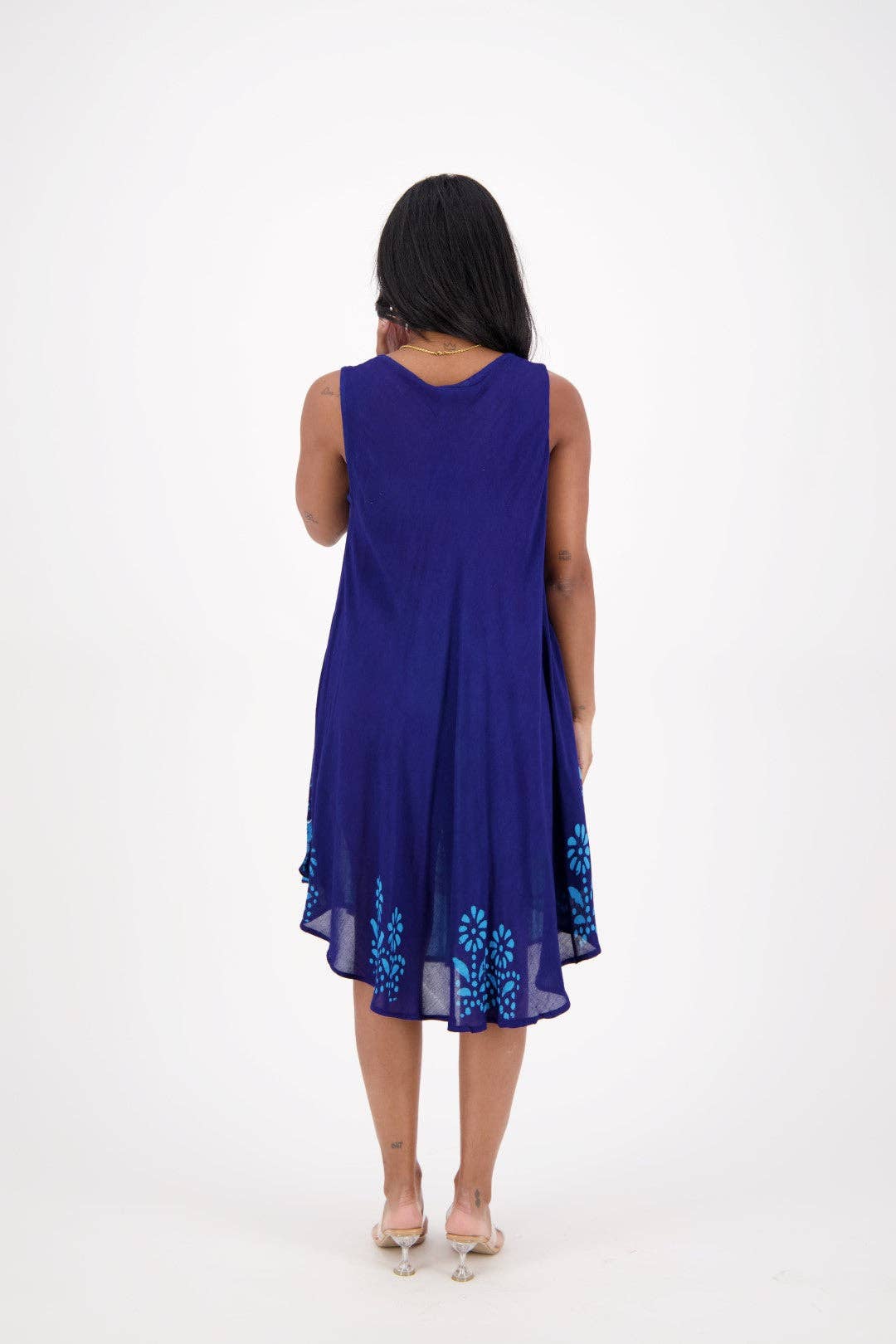 geassorteerd Mouwloze paraplujurken met verschillende kleuren 22123 voor groothandel op Faire14