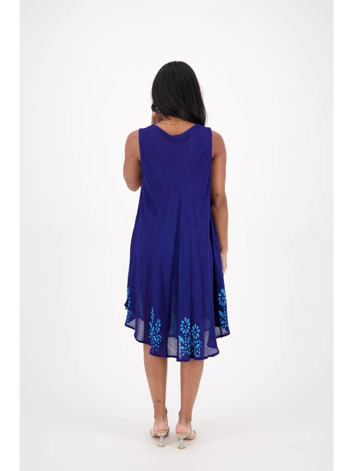 geassorteerd Mouwloze paraplujurken met verschillende kleuren 22123 voor groothandel op Faire14