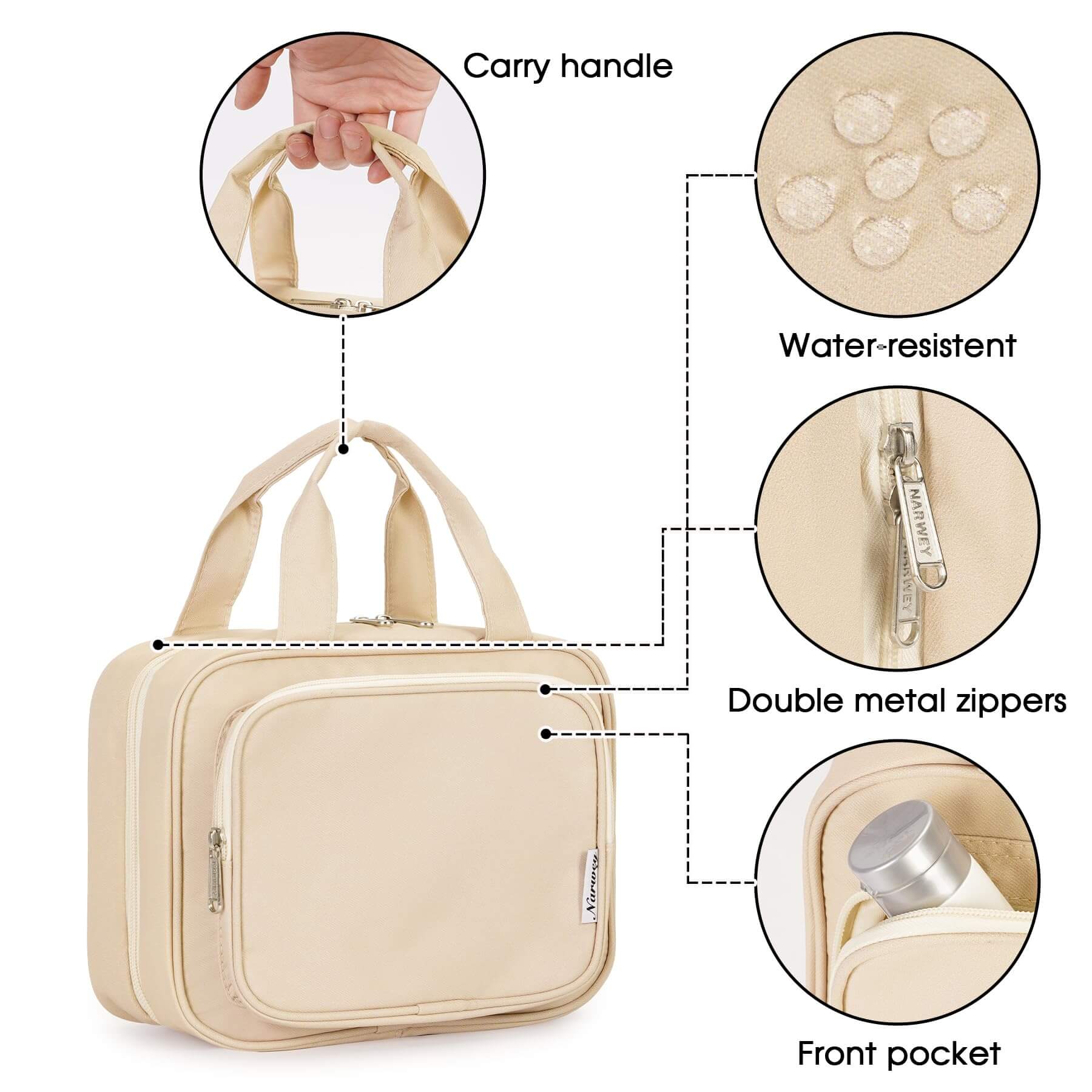 wandf – Großhandel Schmink-/Kosmetiktasche – Hängender Kulturbeutel für Frauen Reise-Make-up-Tasche34