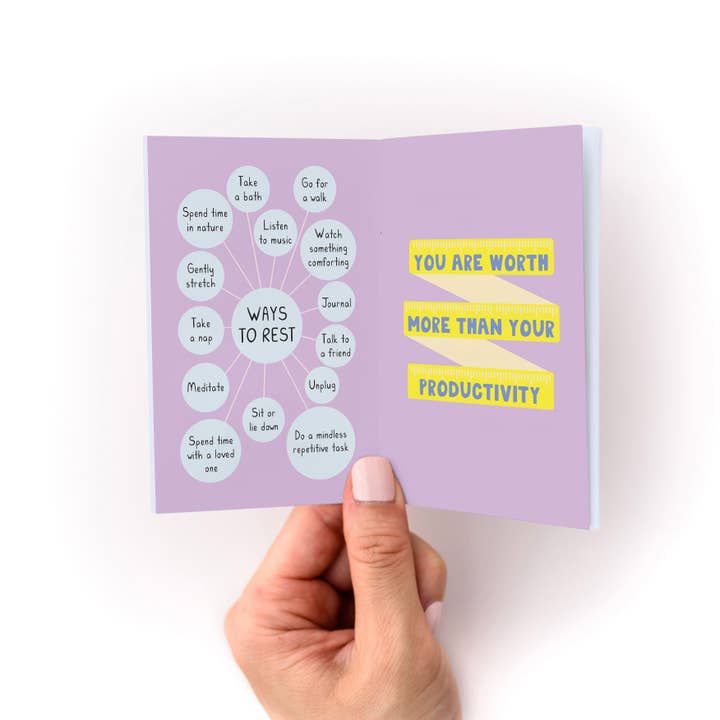 Kwohtations - Wholesale Display Book - Reminders for Uncertain Times Zine: A Pocket Guide for When Everything is Up in the Air2