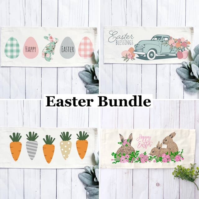 OFERTA DE CONJUNTO: Temporada de Primavera (paquete de 4) PAQUETE DE PASCUA para venta al por mayor de PillowPanels