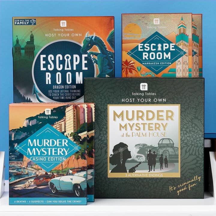 Talking Tables USA - Wholesale Board Game - Murder Mystery at the Casino1