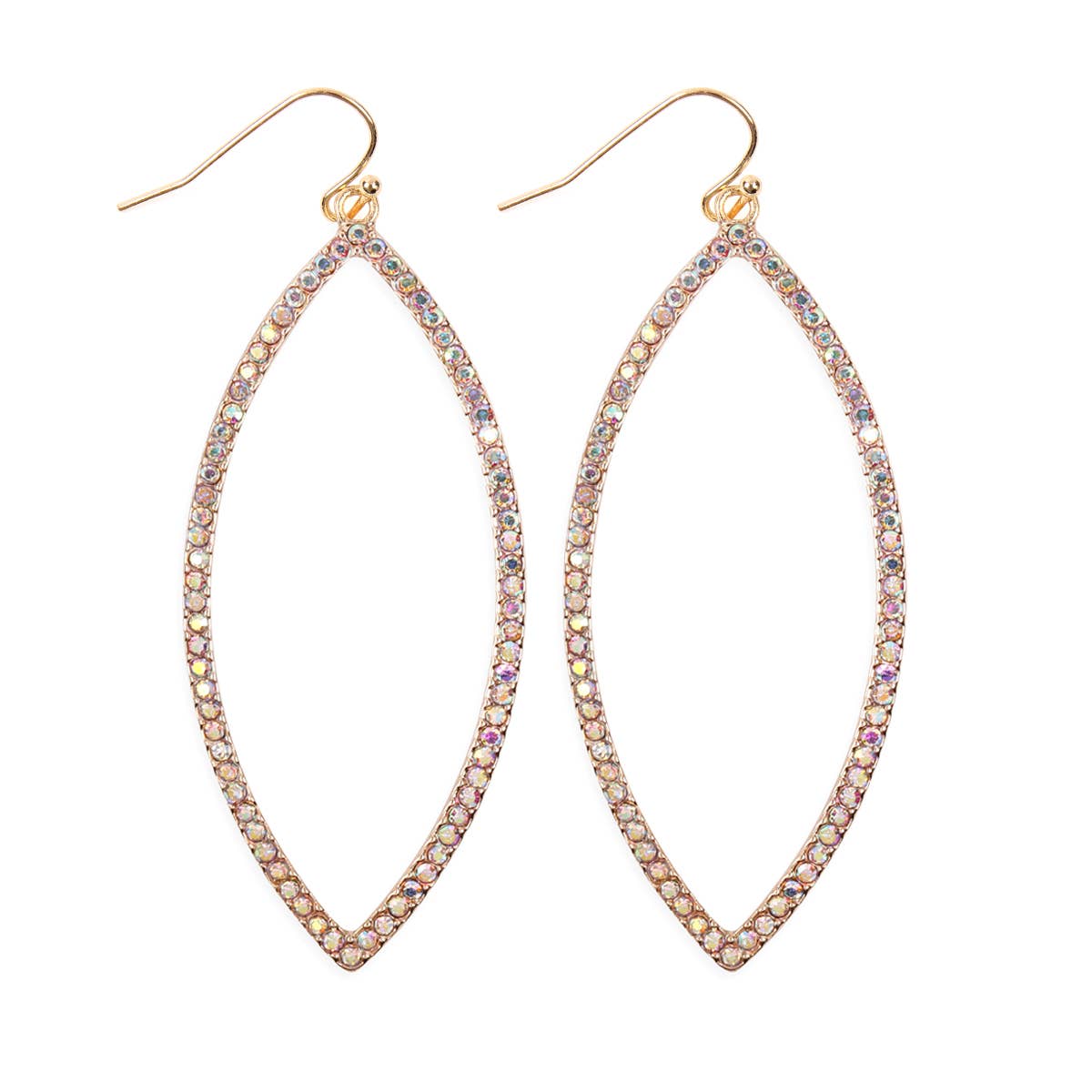 MYS Wholesale Inc - Wholesale Dangle Earrings - Open Marquise Rhinestone Earrings13