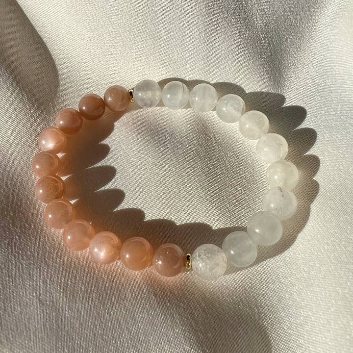 Sun & Moon Bracelet for wholesale by Wild Moon Artistry