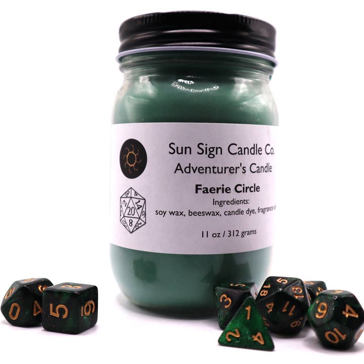Adventurer's Candles for wholesale by Sun Sign Candle Co
