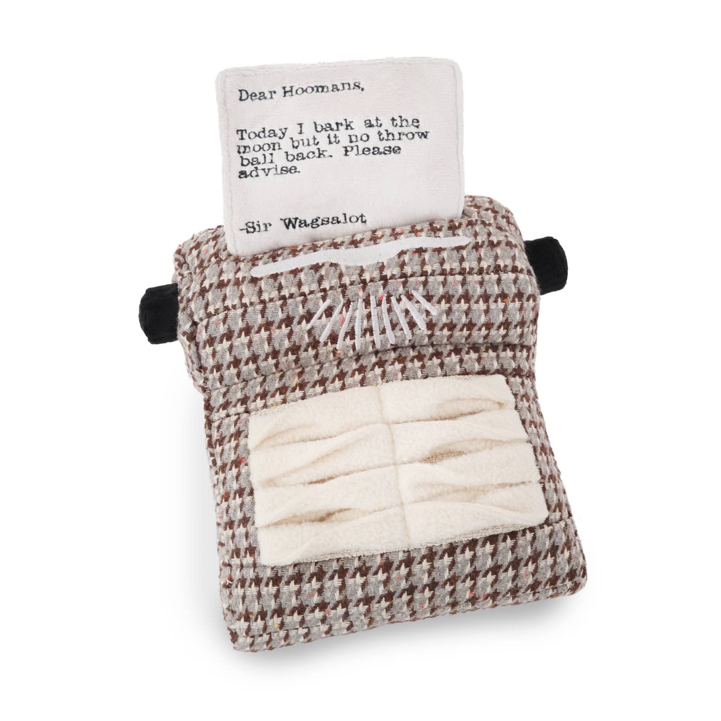 Lambwolf Collective - Wholesale Pet Toy - Dog - TYPEWRITER//ENRICHMENT DOG TOY