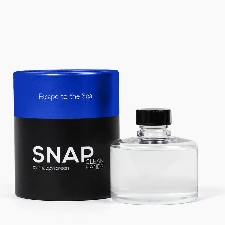 Recharge de désinfectant Mister sans contact SNAP (Escape to the Sea) pour la vente par SNAP Wellness