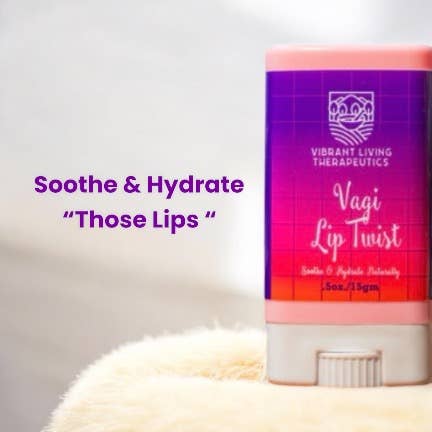 Vibrant Living Therapeutics -Body Care for Menopause - Wholesale Personal Lubricant - Vagi Lip Twist-Natural Vaginal Moisturizer for Dryness2