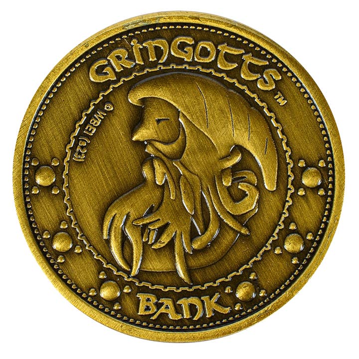 AAA Merchandise Limited - Wholesale Keepsake Coin/Token - Harry Potter: Gringotts Coin Replica Collection5