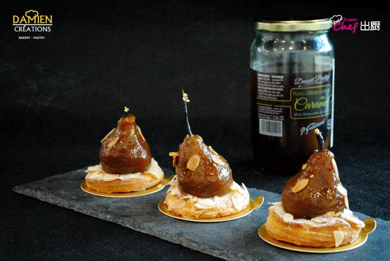 CONSERVES GUINTRAND - Wholesale Preserves - Whole Williams pears with caramel PG 850 ml (jar)3