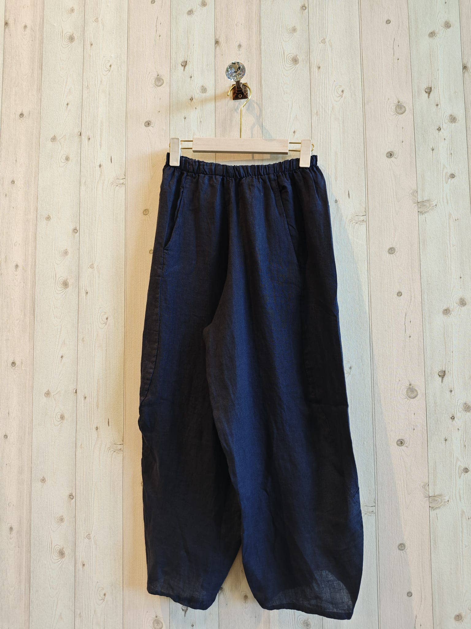Linen & More - Wholesale Broek - Dames - REF 41482 ballonbroek van 100% linnen4