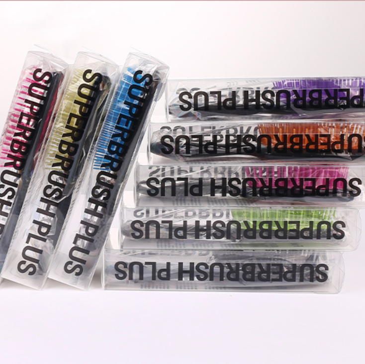 XO Fashion - Vente Peigne/brosse à cheveux - Peigne à démêler le cuir chevelu à dents larges et moelleuses HCC0019